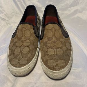 Coach Slip On Shoes Size 7